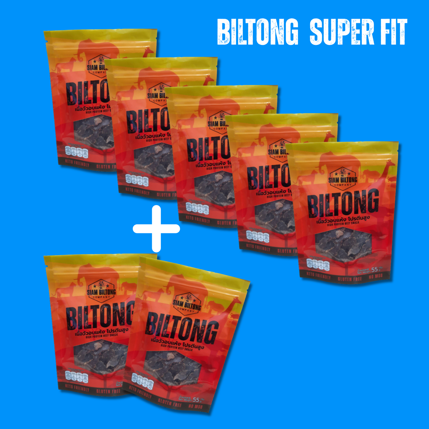 Biltong Beef Slices Fit