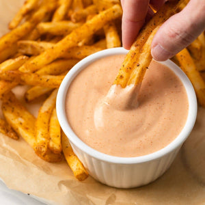 Fries & Salad Dressing